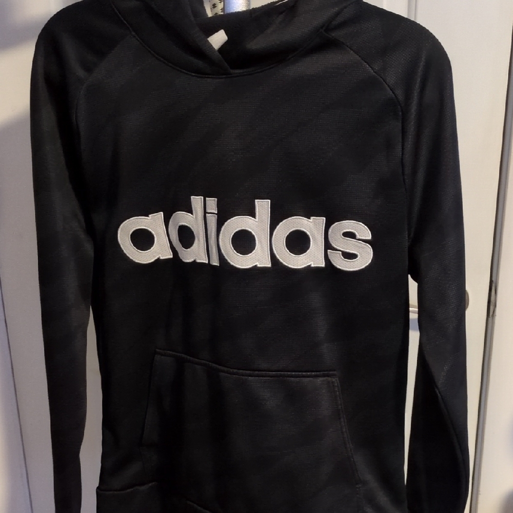 Adidas Black Camouflage Hoodie